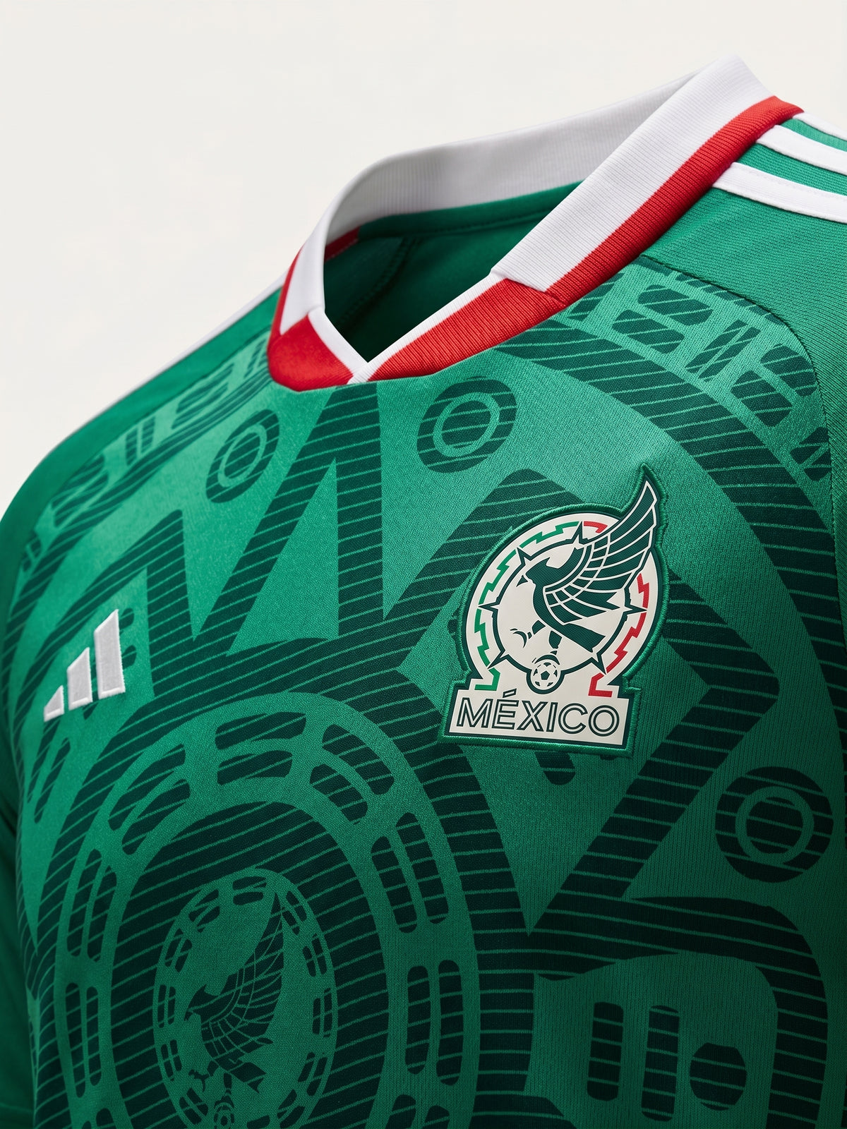 Jersey de Fútbol Verde - Edición Calendario Azteca (Nuevos)